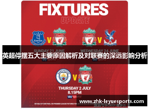 英超停摆五大主要原因解析及对联赛的深远影响分析 英超停摆五大主要原因解析及对联赛的深远影响分析